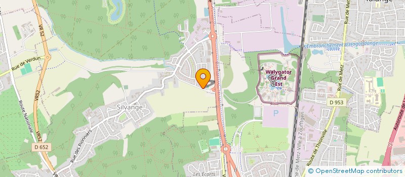 localisation de l'entreprise MADAME LAURA GIACOMETTI  MARANGE-SILVANGE