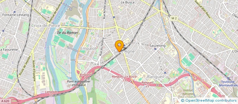 localisation de l'entreprise MADAME LAURA GIRARD  TOULOUSE