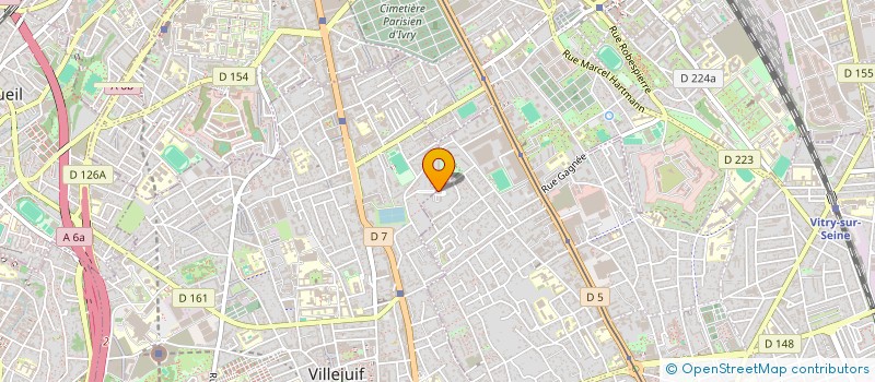 localisation de l'entreprise MADAME LAURA GIRAUDEAU à VITRY-SUR-SEINE