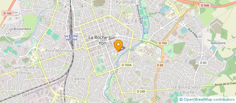 localisation de l'entreprise MADAME LAURA GIRON à LA ROCHE-SUR-YON