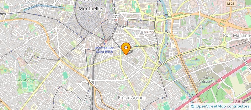 localisation de l'entreprise MADAME LAURA GLEIZES à MONTPELLIER