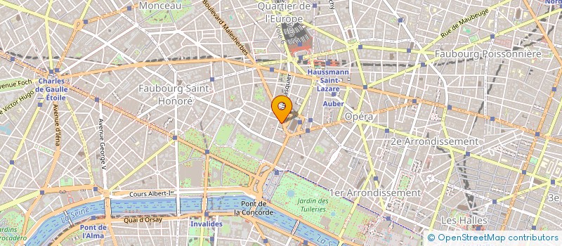 localisation de l'entreprise MADAME LAURA GODARD  PARIS