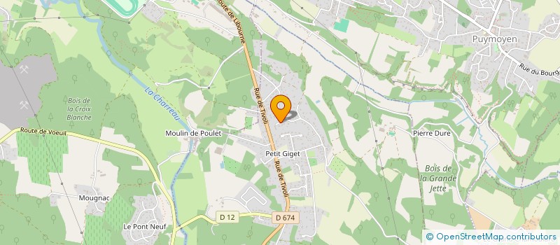 localisation de l'entreprise MADAME LAURA GODET à ANGOULEME