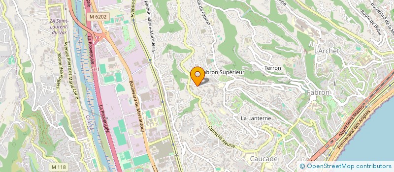 localisation de l'entreprise MADAME LAURA GOMES  NICE