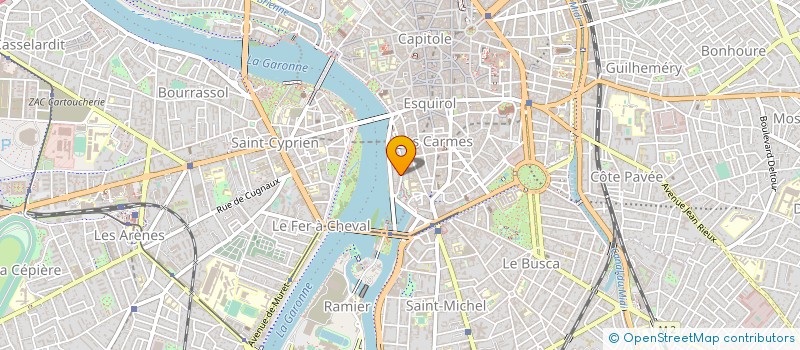 localisation de l'entreprise MADAME LAURA GOMEZ  TOULOUSE