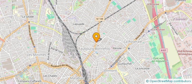 localisation de l'entreprise MADAME LAURA GOMEZ à TOULOUSE