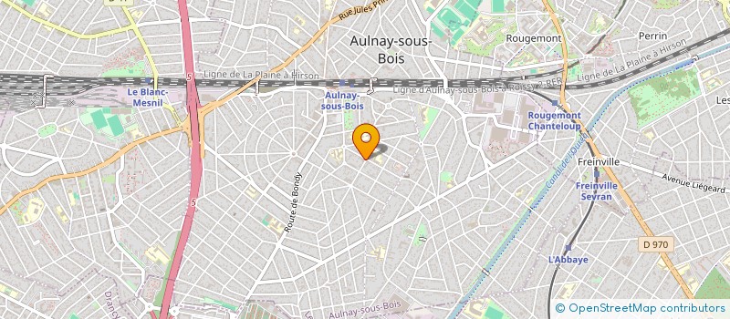 localisation de l'entreprise MADAME LAURA GONZALEZ à AULNAY-SOUS-BOIS