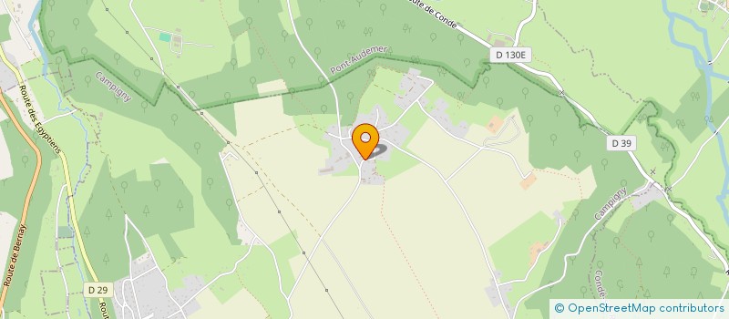 localisation de l'entreprise MADAME LAURA GORET  CAMPIGNY