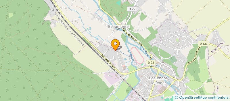 localisation de l'entreprise MADAME LAURA GOUHIER  BEAUMONT-LE-ROGER