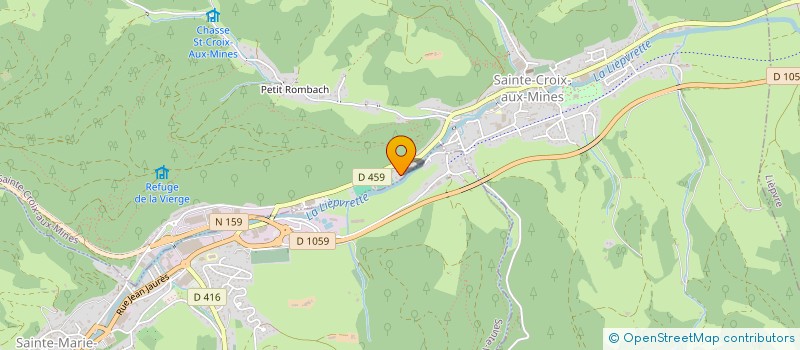 localisation de l'entreprise MADAME LAURA GRAD  SAINTE-CROIX-AUX-MINES