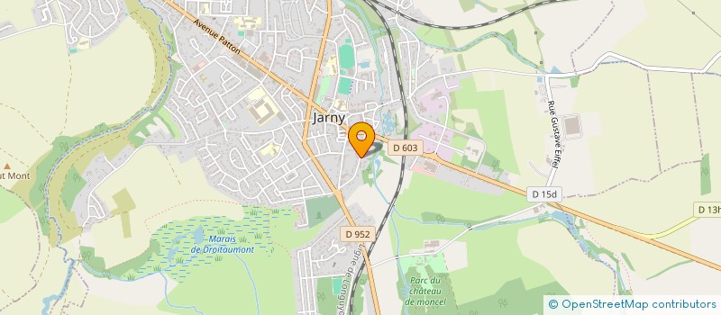 localisation de l'entreprise MADAME LAURA GRAFF  JARNY