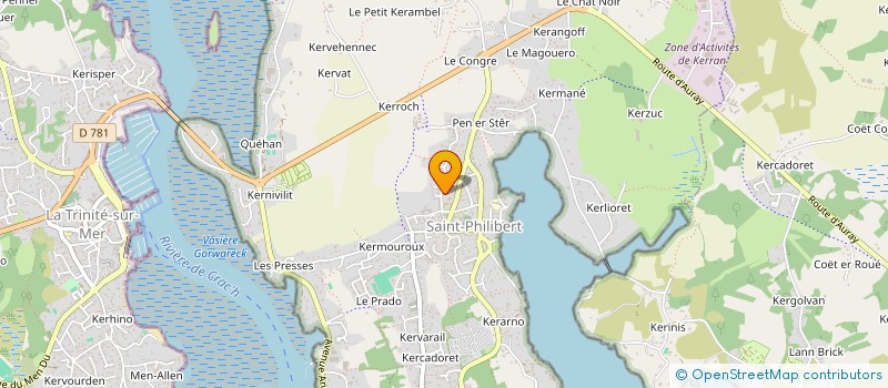 localisation de l'entreprise MADAME LAURA GRENIER à VANNES