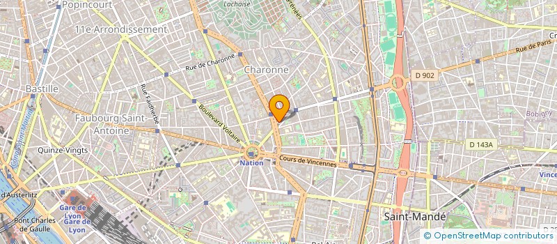 localisation de l'entreprise MADAME LAURA GRESSE  PARIS