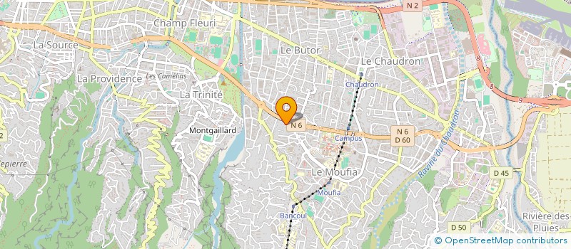 localisation de l'entreprise MADAME LAURA GRONDIN à SAINT-DENIS