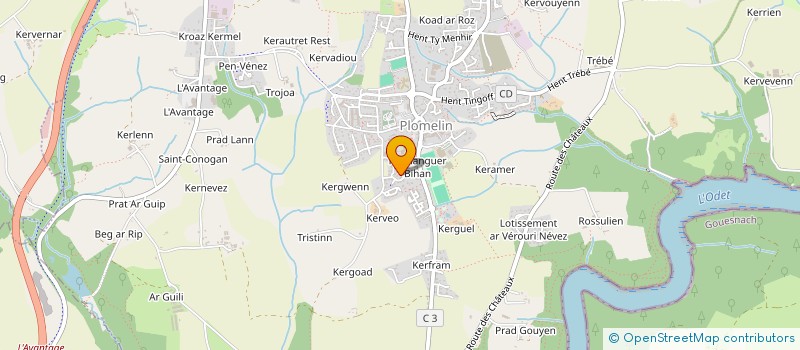 localisation de l'entreprise MADAME LAURA GRUNERT  PLOMELIN