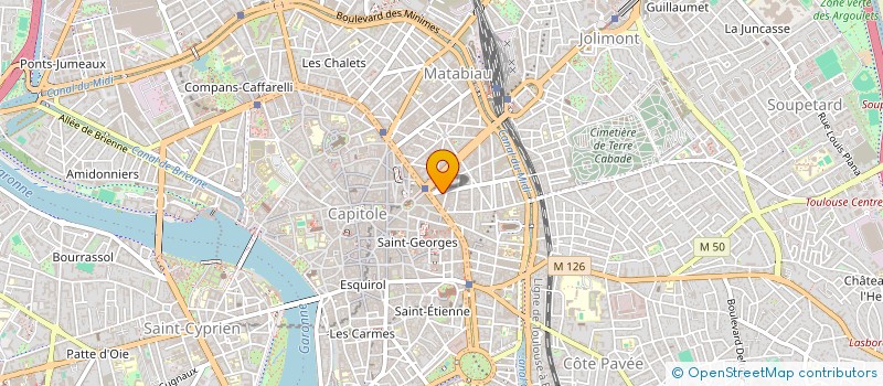 localisation de l'entreprise MADAME LAURA GUEDES  TOULOUSE