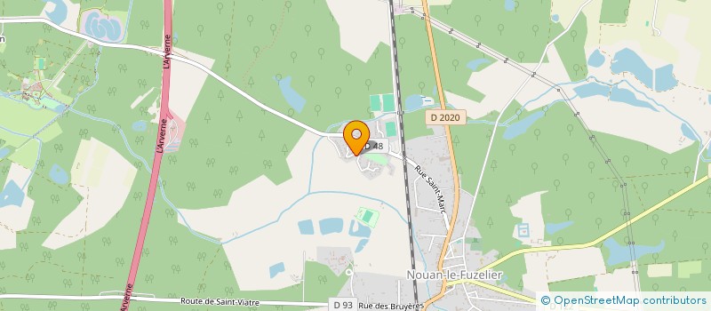 localisation de l'entreprise MADAME LAURA GUEMON  NOUAN-LE-FUZELIER