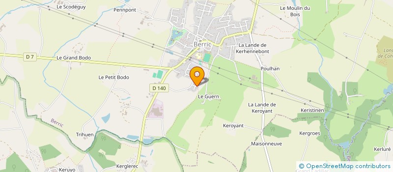 localisation de l'entreprise MADAME LAURA GUERCHET  BERRIC