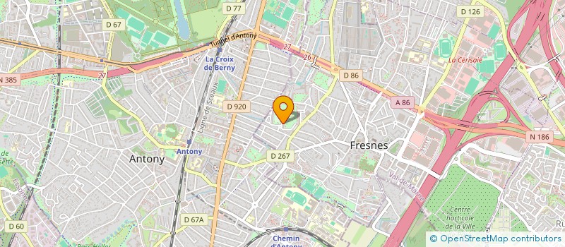 localisation de l'entreprise MADAME LAURA GUIDEVAUX  FRESNES