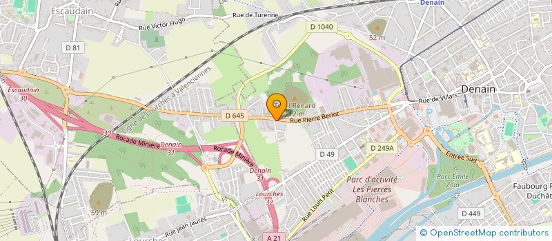 localisation de l'entreprise MADAME LAURA GUIDEZ à DENAIN