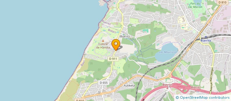 localisation de l'entreprise MADAME LAURA GUILLEMIN à BIDART