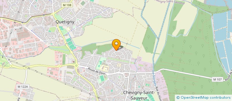 localisation de l'entreprise MADAME LAURA GUILLERME à CHEVIGNY-SAINT-SAUVEUR