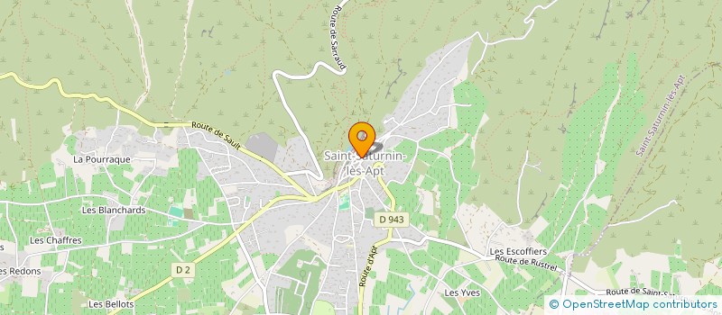 localisation de l'entreprise MADAME LAURA GUILLEVIN à SAINT-SATURNIN-LES-APT