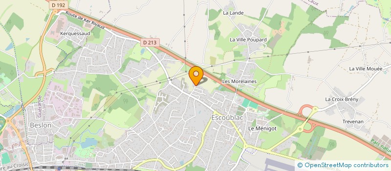 localisation de l'entreprise MADAME LAURA GUIOCHET à LA BAULE-ESCOUBLAC