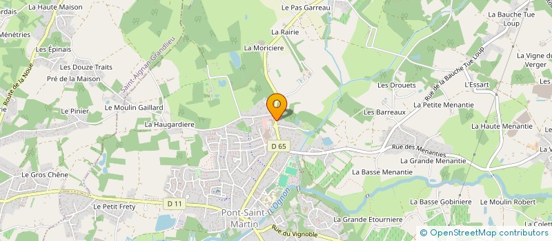 localisation de l'entreprise MADAME LAURA GUITTENIT  PONT-SAINT-MARTIN