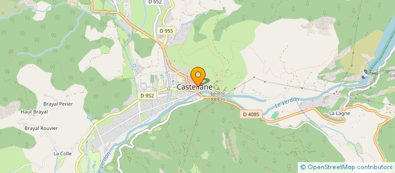 localisation de l'entreprise MADAME LAURA GULLI  LA PALUD-SUR-VERDON