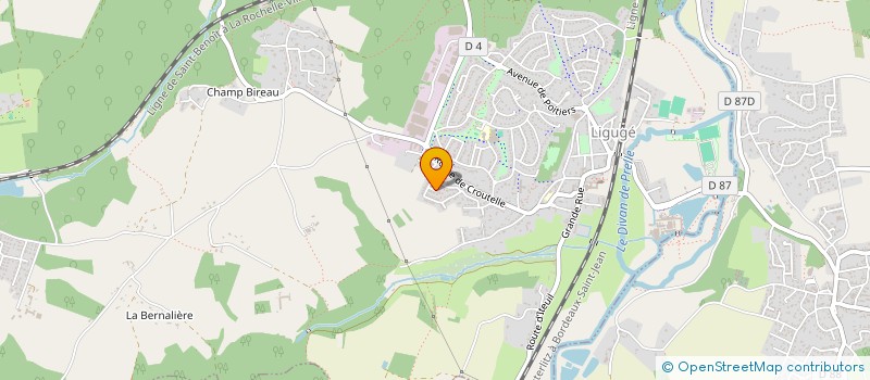 localisation de l'entreprise MADAME LAURA GUYON  LIGUGE