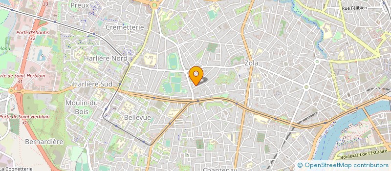 localisation de l'entreprise MADAME LAURA HARI à NANTES
