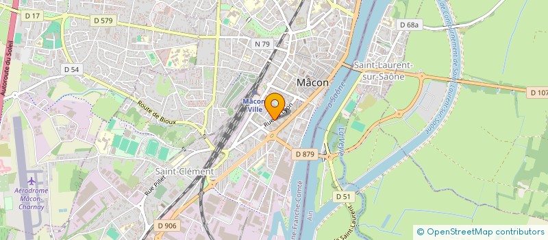 localisation de l'entreprise MADAME LAURA HAUSER  MACON