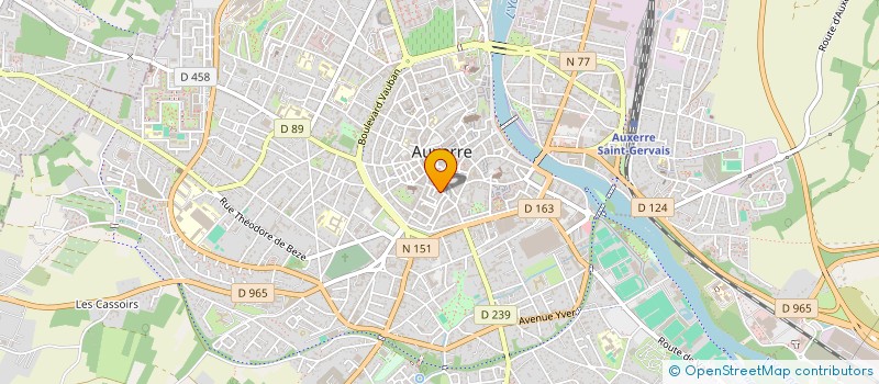 localisation de l'entreprise MADAME LAURA HEITZMANN à AUXERRE
