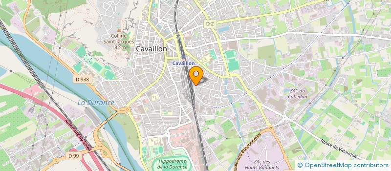 localisation de l'entreprise MADAME LAURA HENIN  CAVAILLON