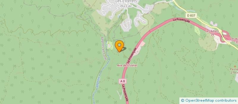 localisation de l'entreprise MADAME LAURA HERNANDEZ à FREJUS