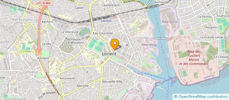 localisation de l'entreprise MADAME LAURA HERNANDEZ à LORIENT