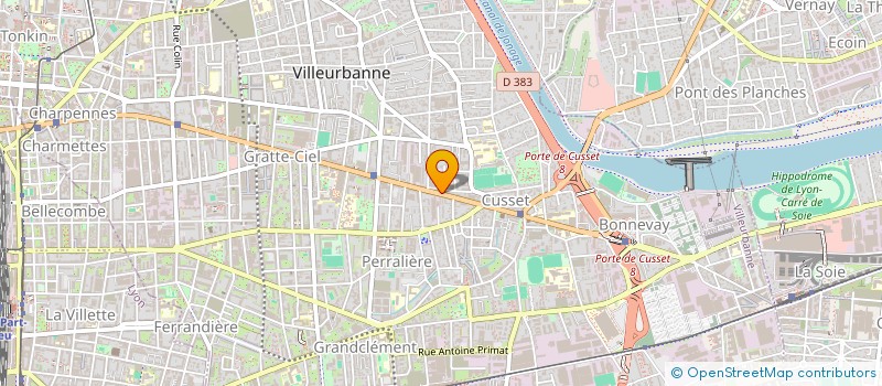 localisation de l'entreprise MADAME LAURA HERRAES à VILLEURBANNE