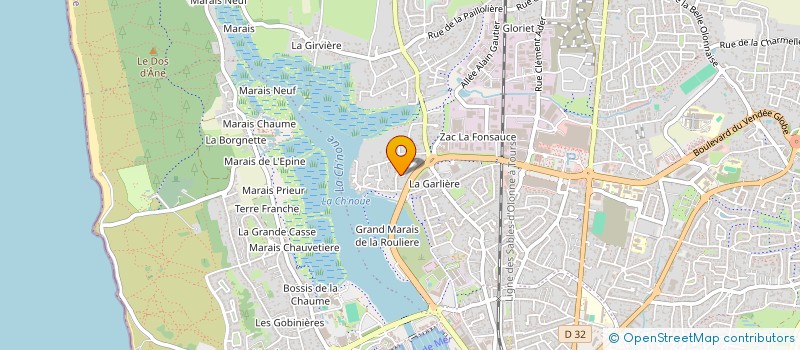 localisation de l'entreprise MADAME LAURA HESPEL  TALMONT-SAINT-HILAIRE