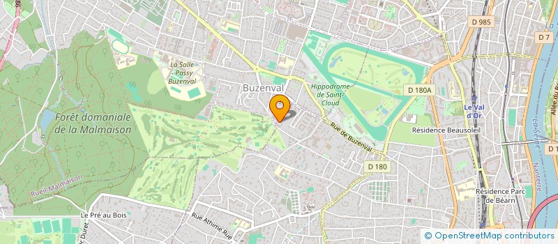 localisation de l'entreprise MADAME LAURA HILLION à GARCHES