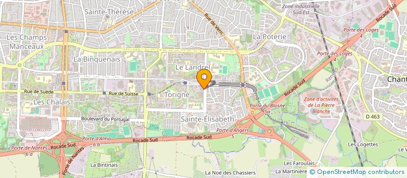 localisation de l'entreprise MADAME LAURA HIRET à RENNES