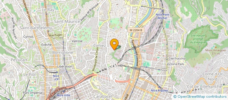 localisation de l'entreprise MADAME LAURA HO  NICE