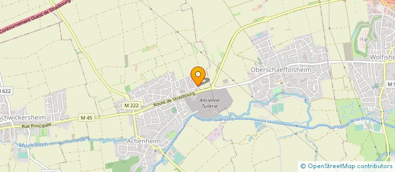 localisation de l'entreprise MADAME LAURA HOST  ACHENHEIM