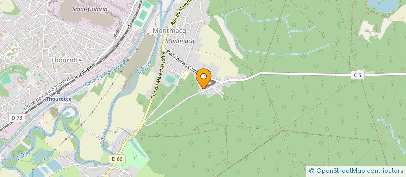 localisation de l'entreprise MADAME LAURA HOTTIN  MONTMACQ