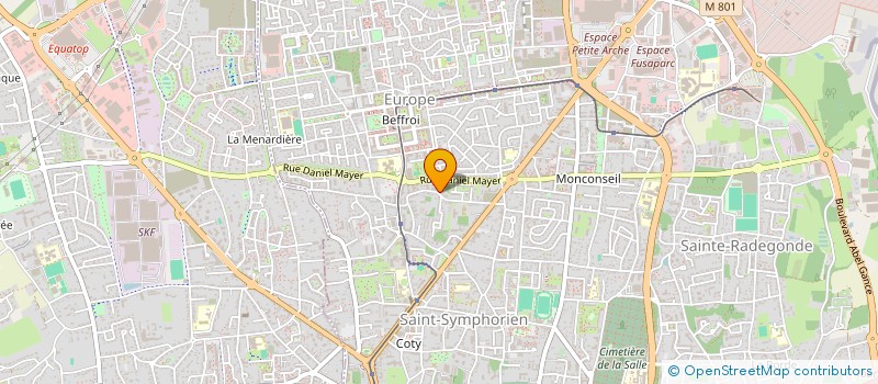 localisation de l'entreprise MADAME LAURA HUBAUT  TOURS