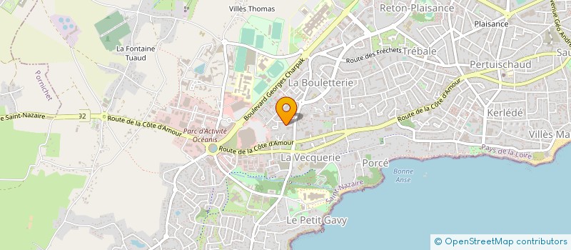 localisation de l'entreprise MADAME LAURA HUC à PORNICHET