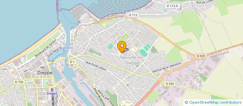 localisation de l'entreprise MADAME LAURA HUSSON à DIEPPE