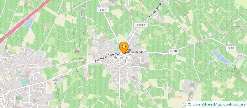localisation de l'entreprise MADAME LAURA HUYGHE  POMEROLS