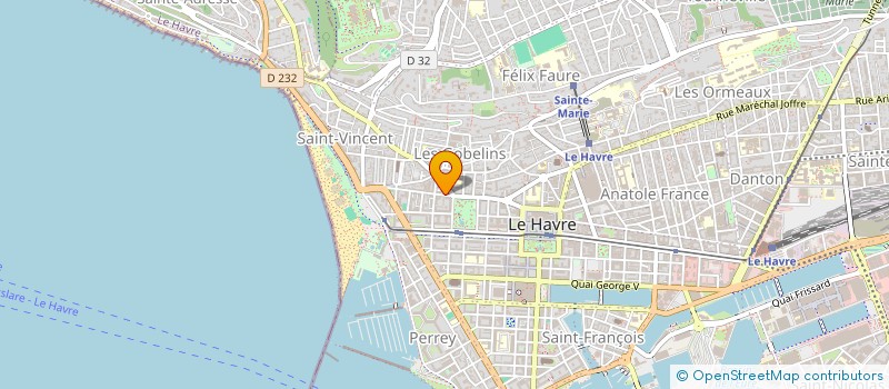 localisation de l'entreprise MADAME LAURA IBERSIEN  LE HAVRE