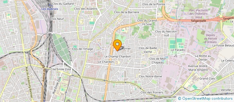 localisation de l'entreprise MADAME LAURA IMBAULT à ORLEANS